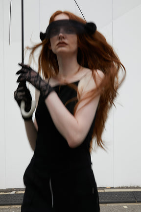 Sheer Rose Headpiece