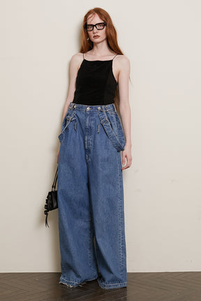 Pile Camisole With Cup - 2025 SUMMER