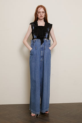Lace Frill Bodysuit - 2025 SUMMER