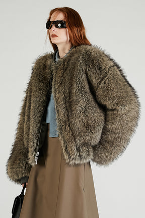 Reversible fur MA-1 - 2025 AUTUMN