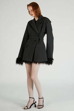 Twist-tuck jacket