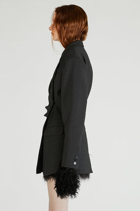 Twist-tuck jacket