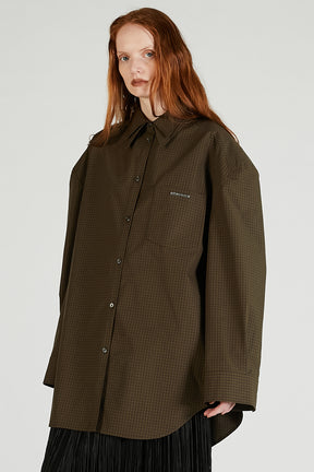 Double Collar Power Shirt Over Shirt