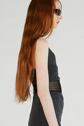 Eyelet lace Sheer camisole