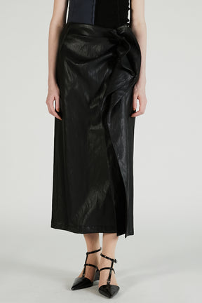 Ruffle Trim Skirt