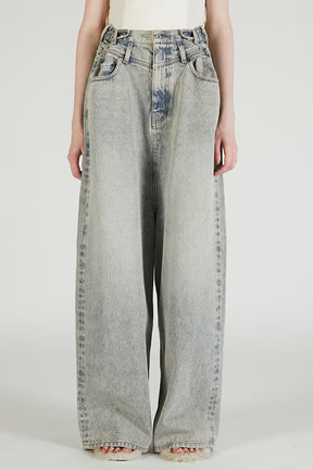 Low Crotch Loose Denim