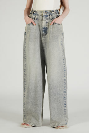 Low Crotch Loose Denim