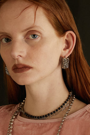 Bone Chain Earrings