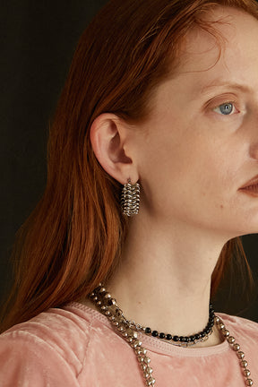 Bone Chain Earrings