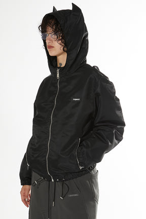 Horn Zipped Blouson Jacket