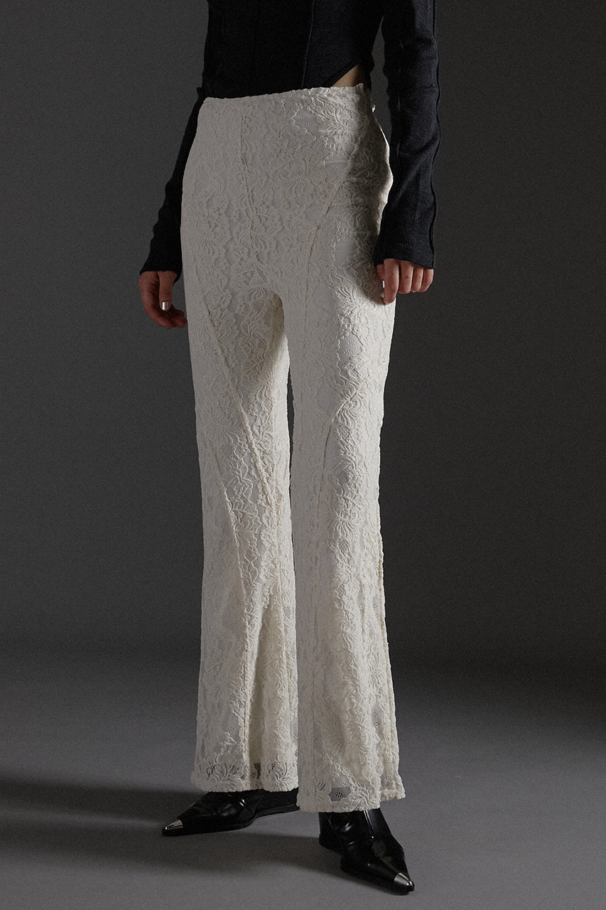 [PRE ORDER] Mole Lace Wrap Slim Flare Pants