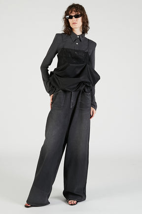 Low Crotch Loose Denim
