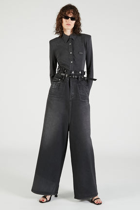 Low Crotch Loose Denim