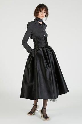 Reversible Tulle Skirt - 2025 AUTUMN