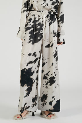 Harako Print Wide Pants