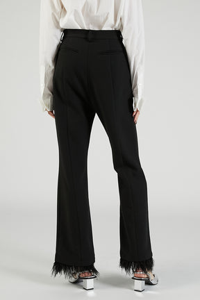 Feather Hem Pants - 2025 AUTUMN