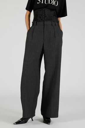 Corset Wide Pants - 2025 AUTUMN