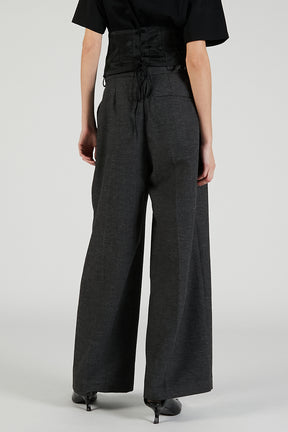 Corset Wide Pants - 2025 AUTUMN