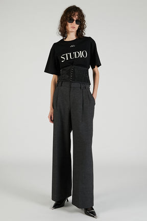 Corset Wide Pants - 2025 AUTUMN