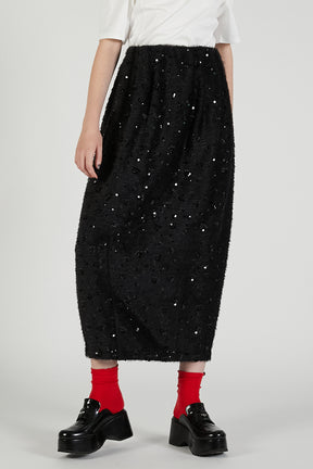 2-Way Shaggy Balloon Skirt - 2025 AUTUMN