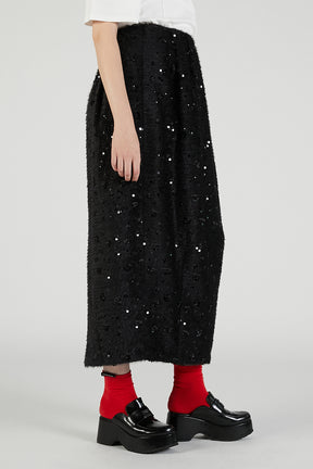 2-Way Shaggy Balloon Skirt - 2025 AUTUMN
