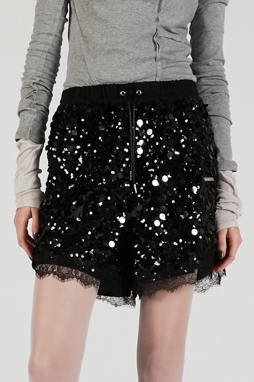 Spangle Short Pants