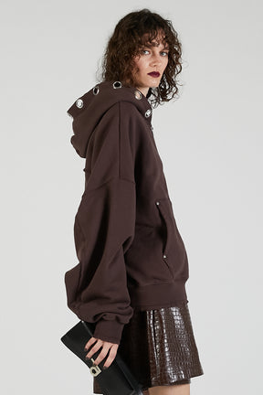 Eyelet Hoodie