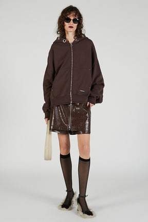 Eyelet Hoodie