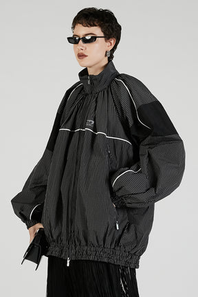Volume Gathered Trucker Blouson