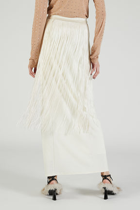 Fringe Belt Skirt
