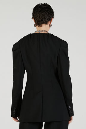 Square neck jacket - 2025 AUTUMN