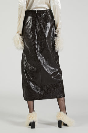Ruffle Trim Skirt