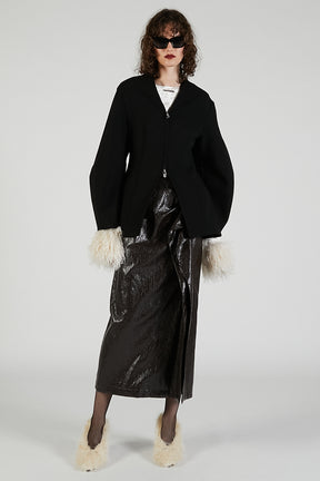 Ruffle Trim Skirt
