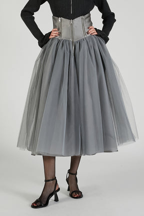 Reversible Tulle Skirt - 2025 AUTUMN