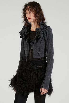 Frill Wave Cardigan