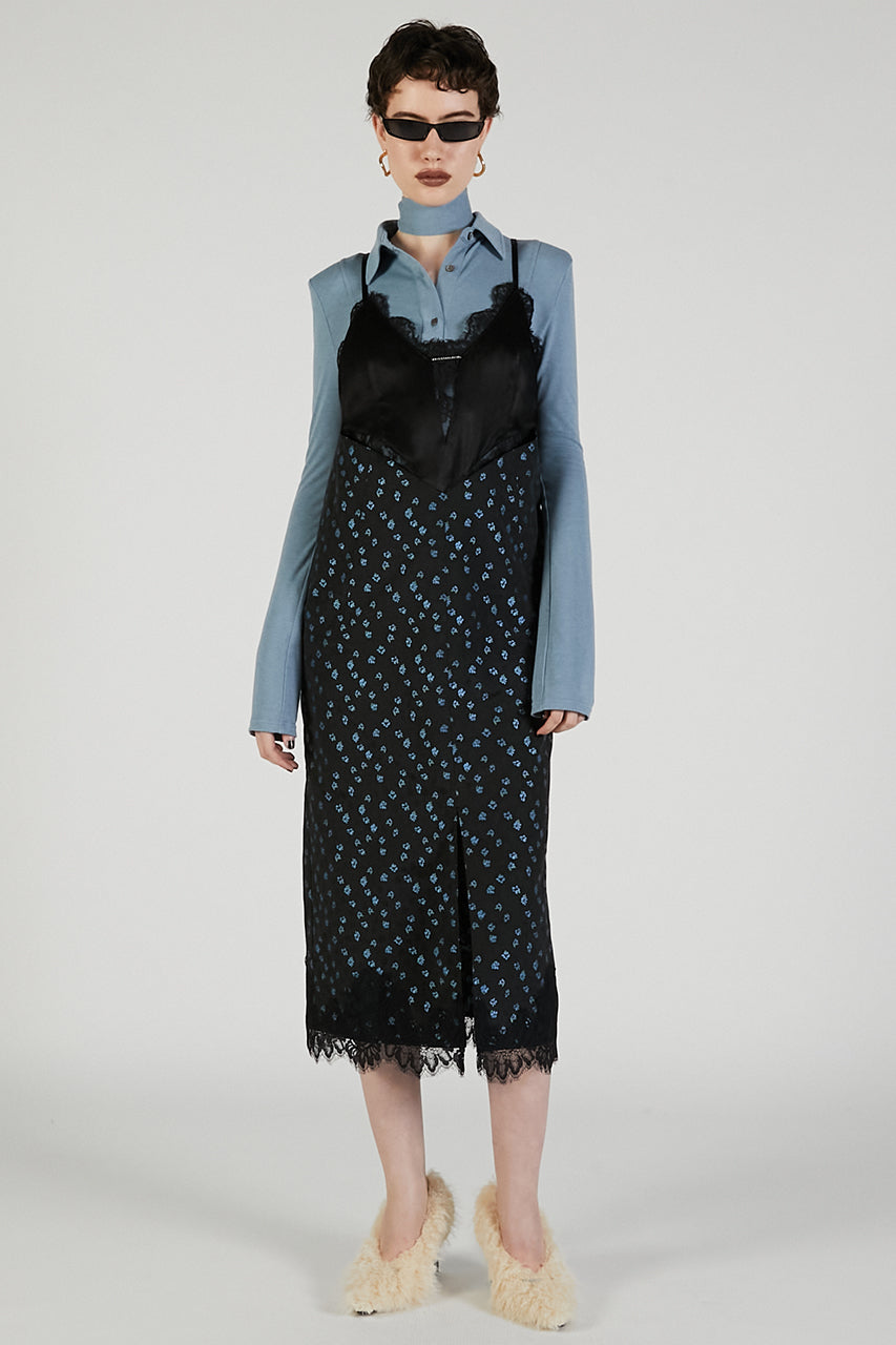 Lace Layered Camisole Dress