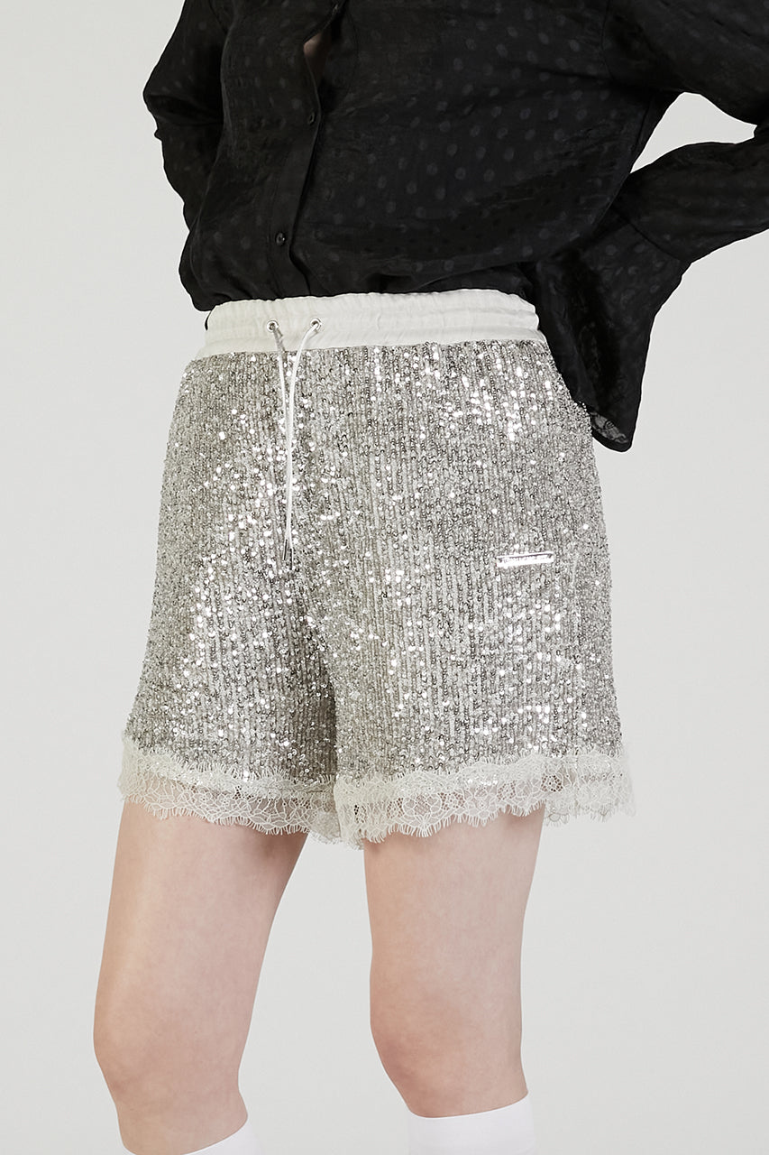 Spangle Short Pants