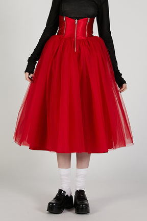 Reversible Tulle Skirt - 2025 AUTUMN
