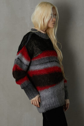 [24Autumn PRE ORDER] Mohair Border Knit