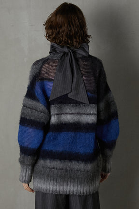 [24Autumn PRE ORDER] Mohair Border Knit