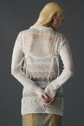 Mohair Lace Cami Tunic