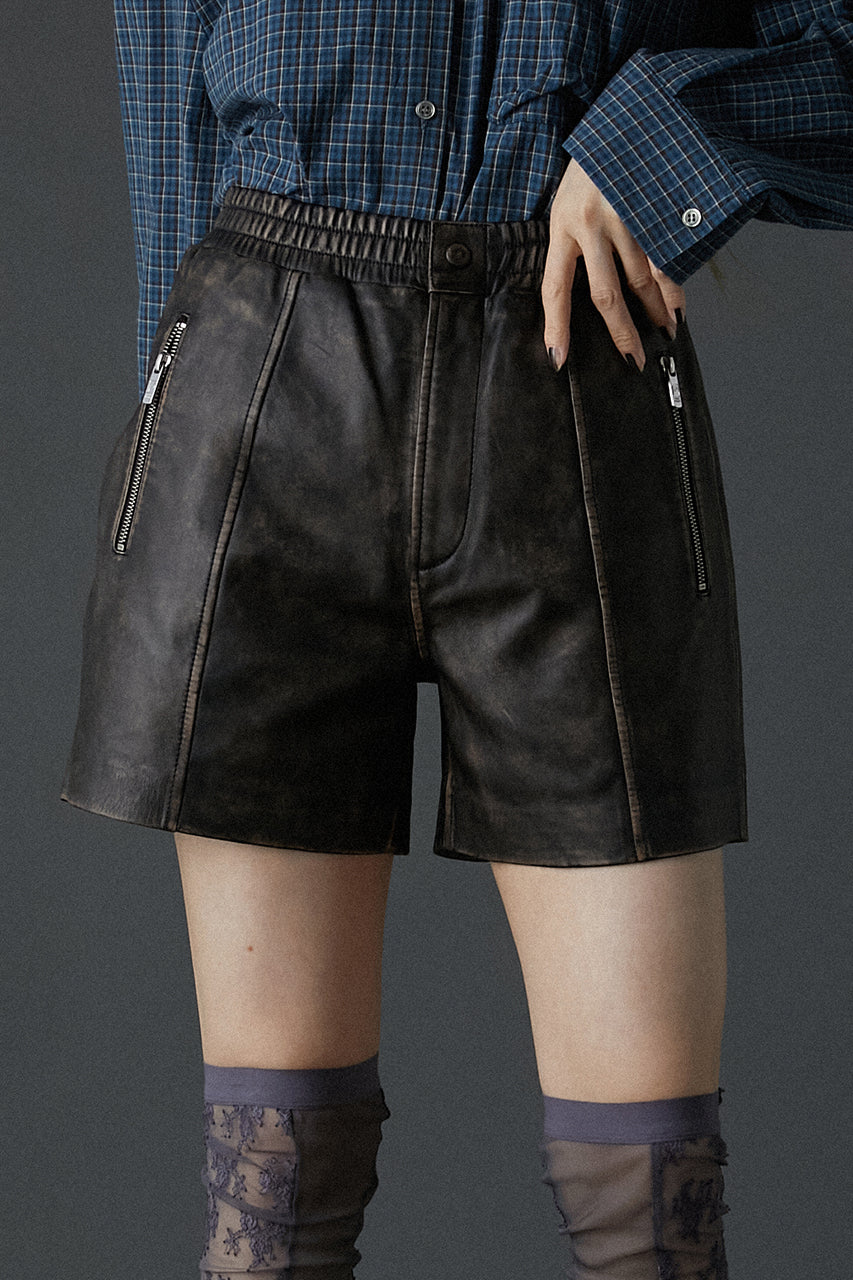 Leather Shorts - SALE