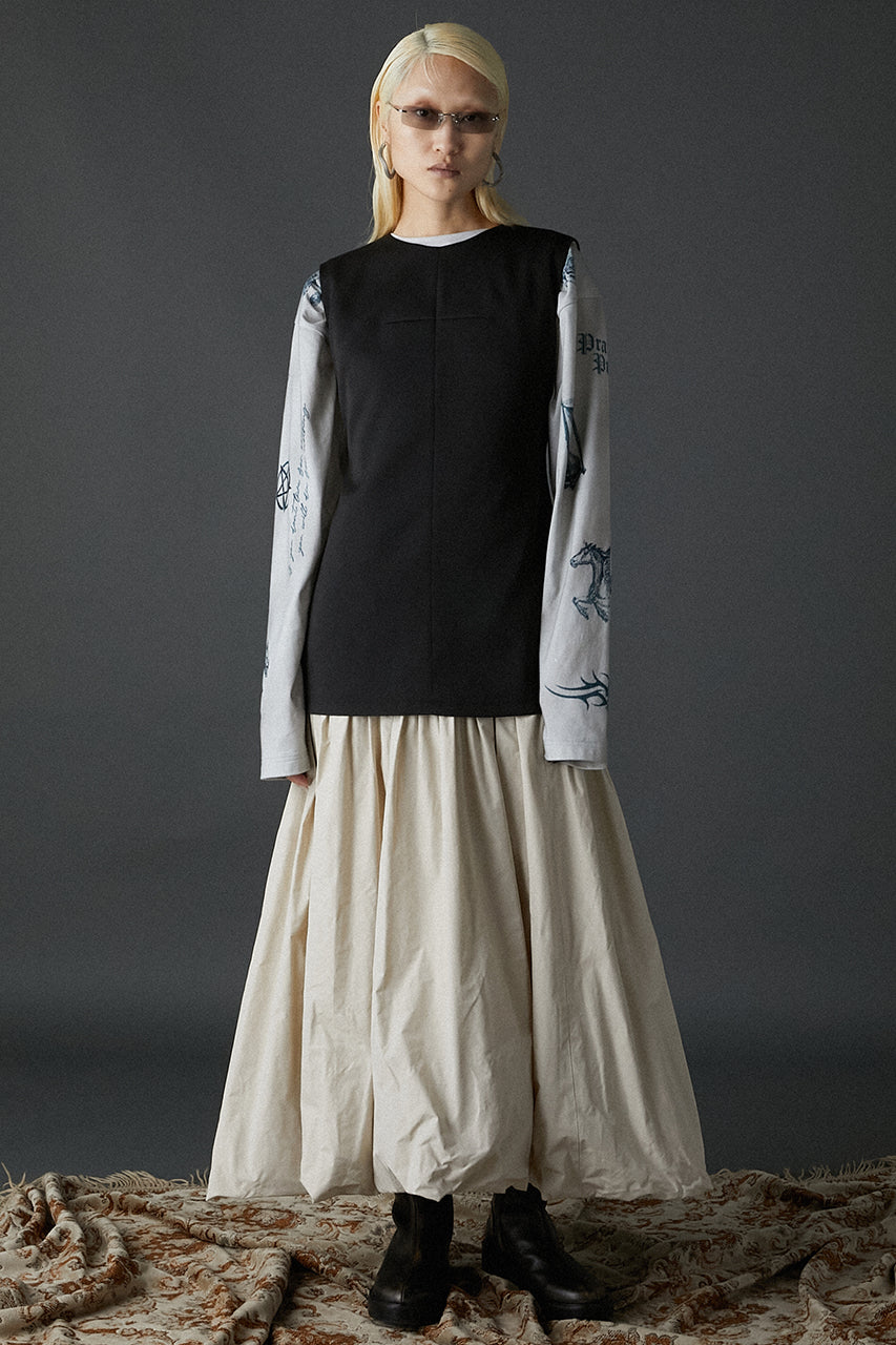 Back Open Layered Dress - SALE