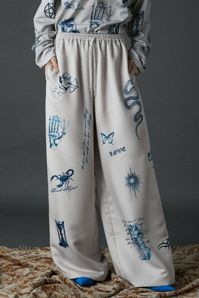 Tatoo Printed Pants - SALE