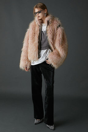 【24WINTER PRE ORDER】Fur Zip Blouson