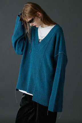 [24Autumn PRE ORDER] Bouclé Linking Knit