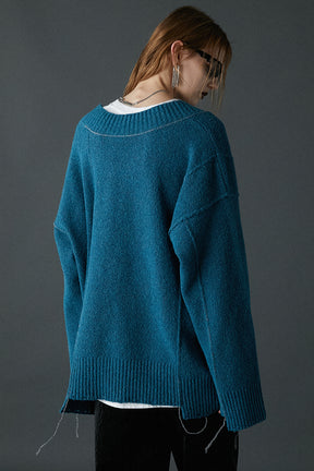 [24Autumn PRE ORDER] Bouclé Linking Knit