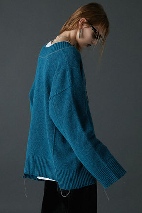 [24Autumn PRE ORDER] Bouclé Linking Knit