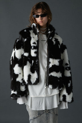 【24WINTER PRE ORDER】Fur Zip Blouson