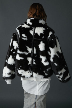 【24WINTER PRE ORDER】Fur Zip Blouson